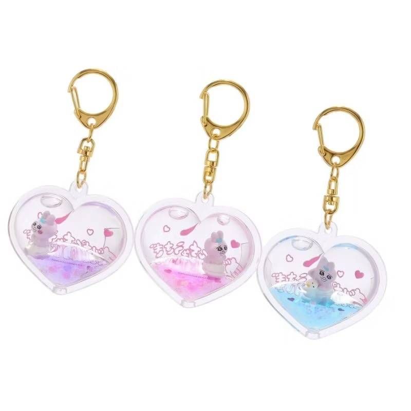 內褲兔 愛心 液體吊飾