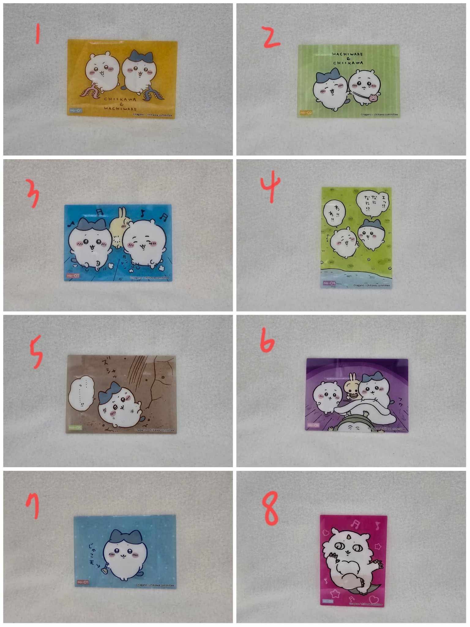 半透明小卡（點開有其他圖片可參考）