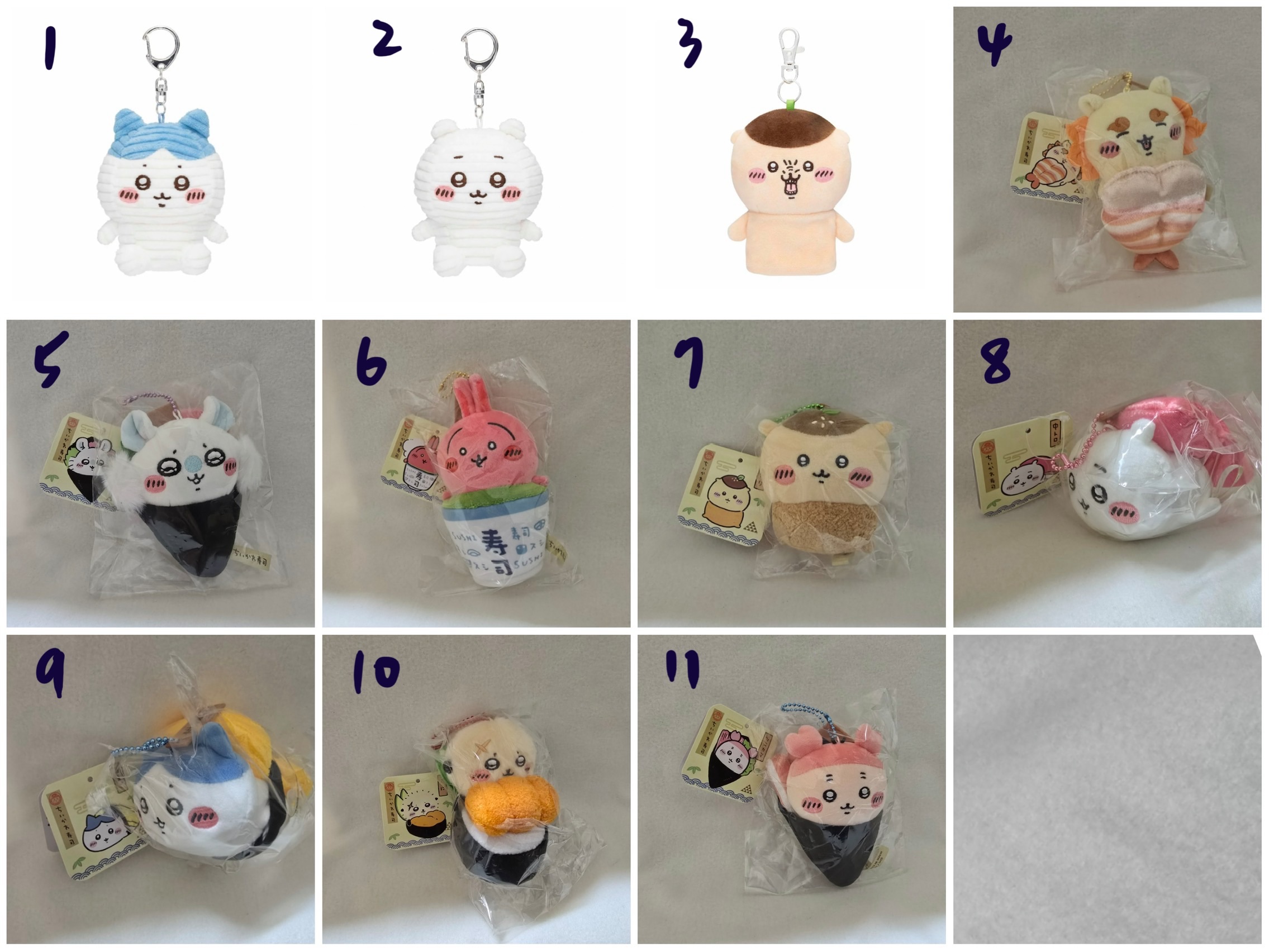 米其林/鑰匙套/壽司 （部分實拍待補）