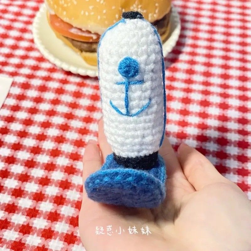 🐳編織蟹堡王員工帽髮夾🐳