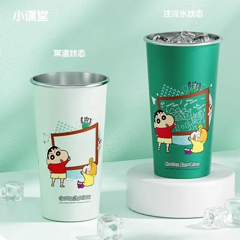 ✨蠟筆小新冷水變變杯✨
