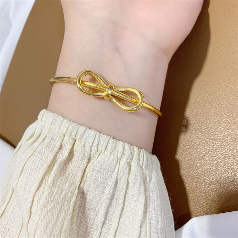 古法傳承 越南沙金 蝴蝶結手鐲 SZ1236