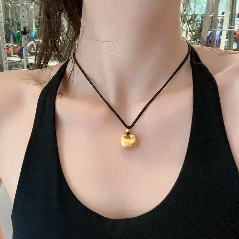 越南沙金  小胖福鎖吊墜XL1167