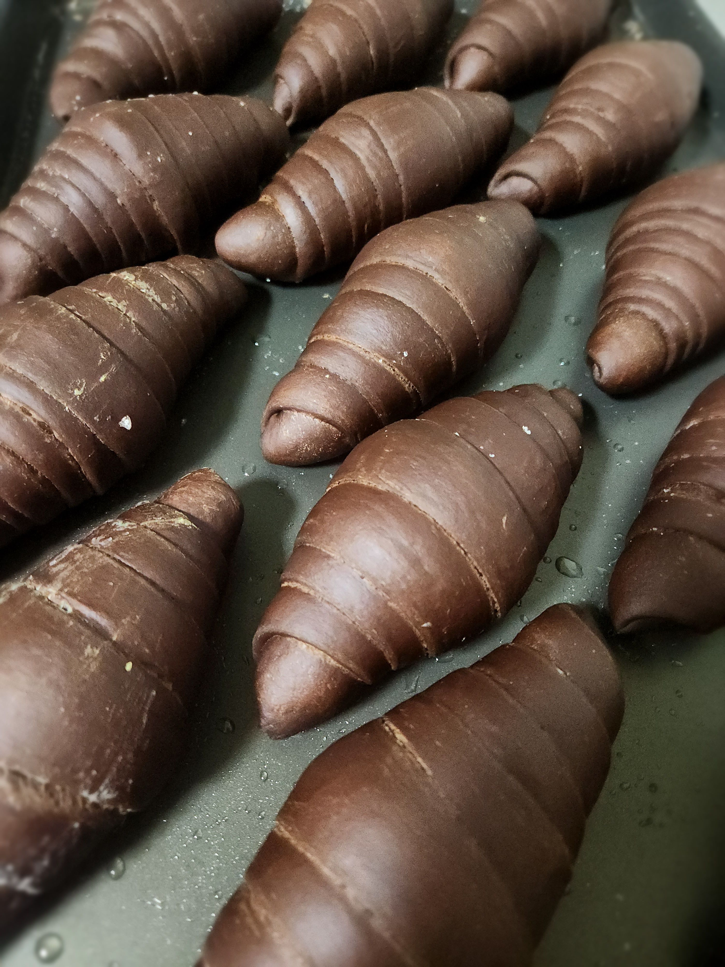 夾心巧克力牛角麵包