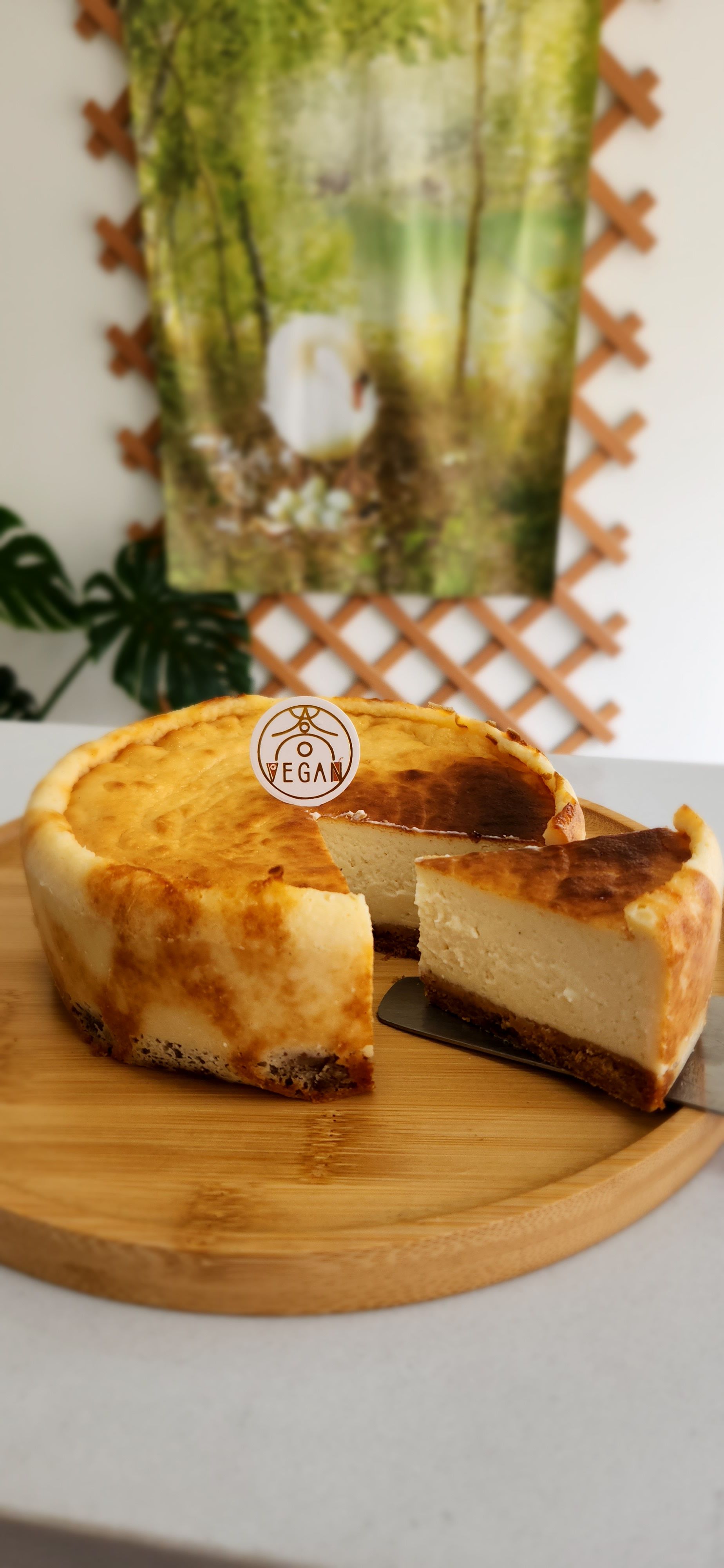 純素巴斯克乳酪蛋糕