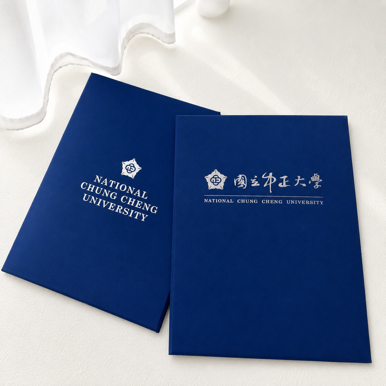 中正絲光證書夾