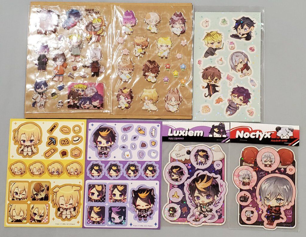 彩虹社EN - 貼紙系列