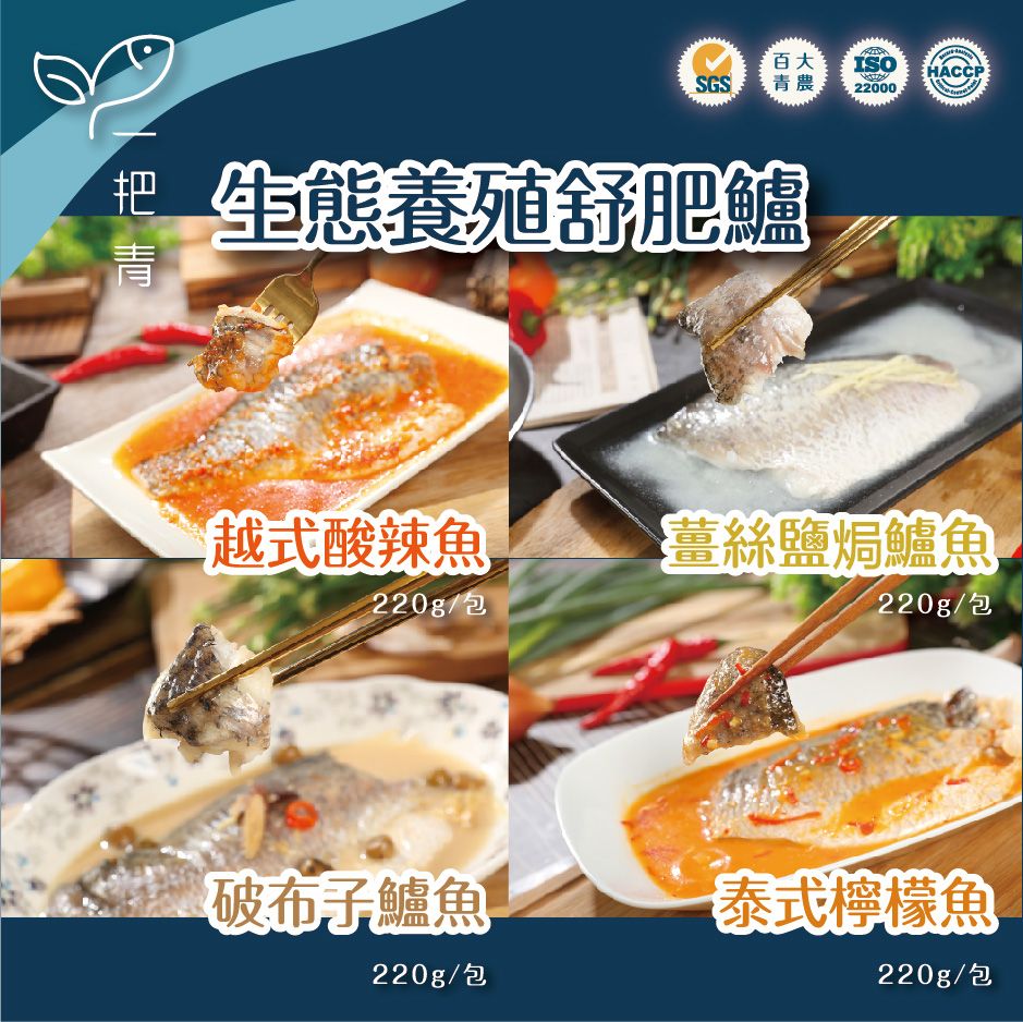 一把青X新港社合 生態養殖舒肥鱸