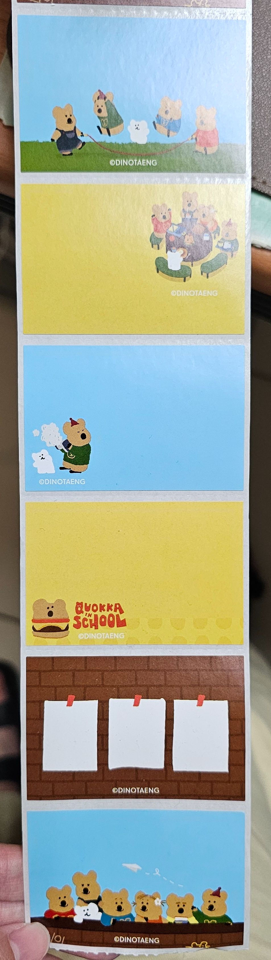 quokka 貼紙 跳繩款 六款一循環