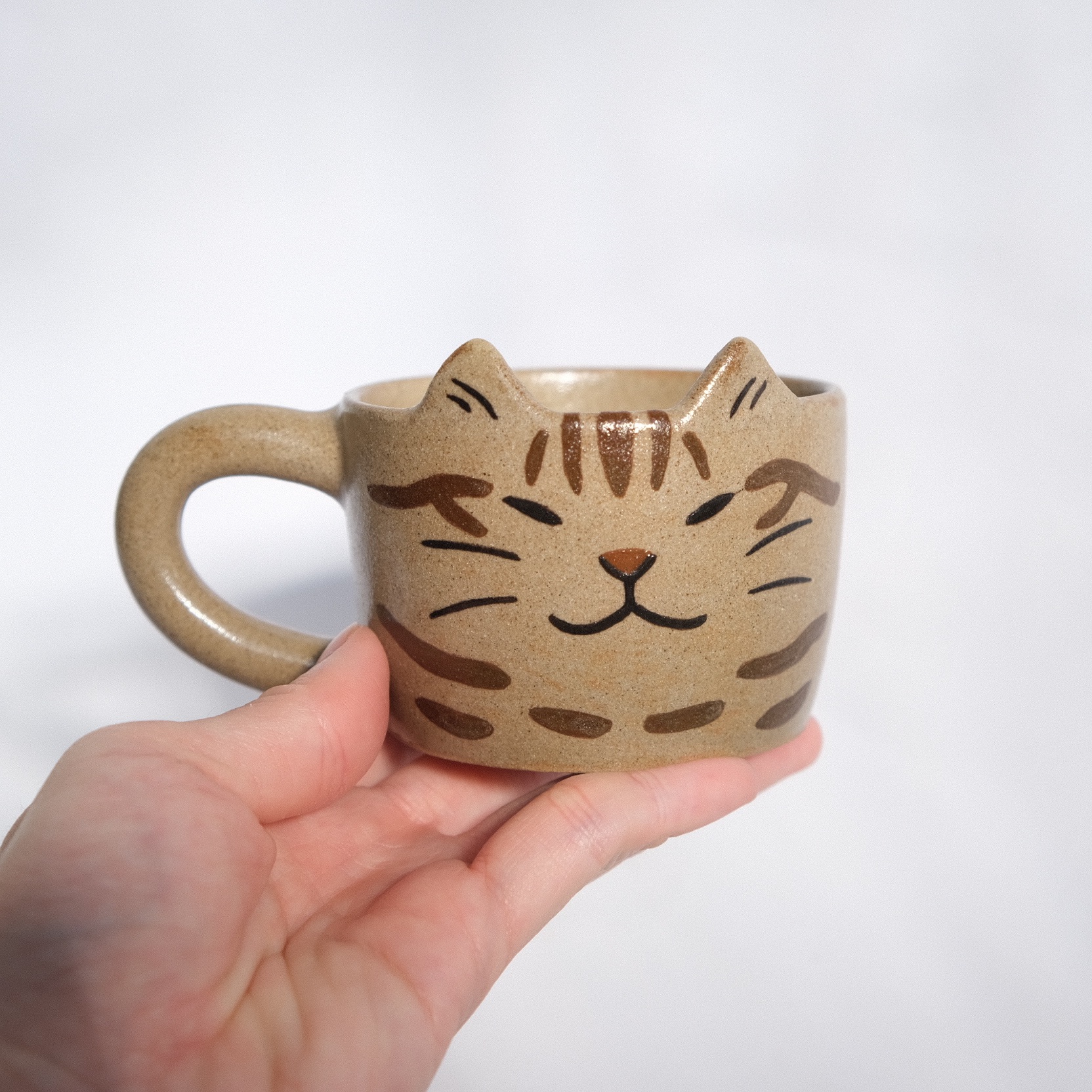 Yycat 虎斑貓小咖啡杯