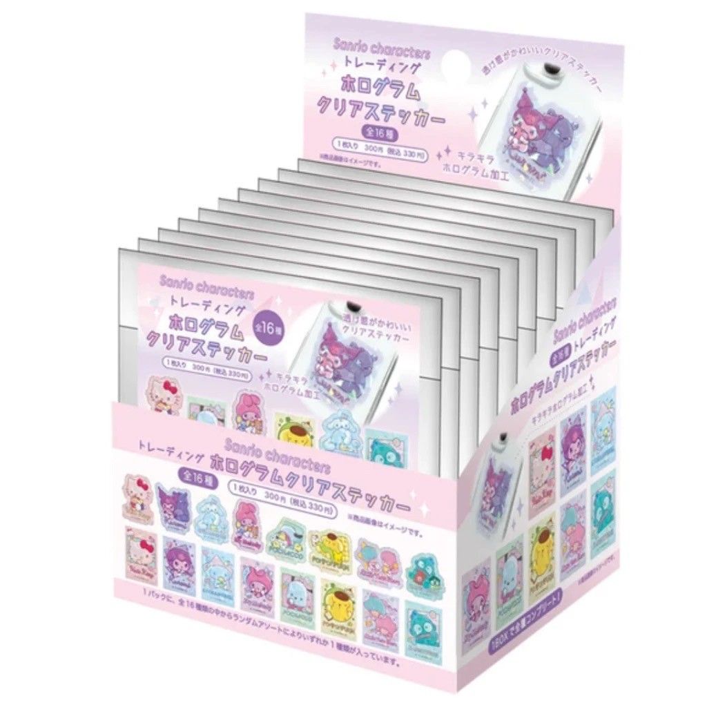 三麗鷗水汪汪大眼系列（閃耀反光貼紙）