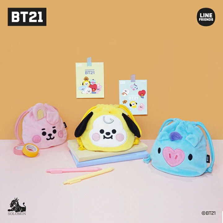 bt21 束口收納袋