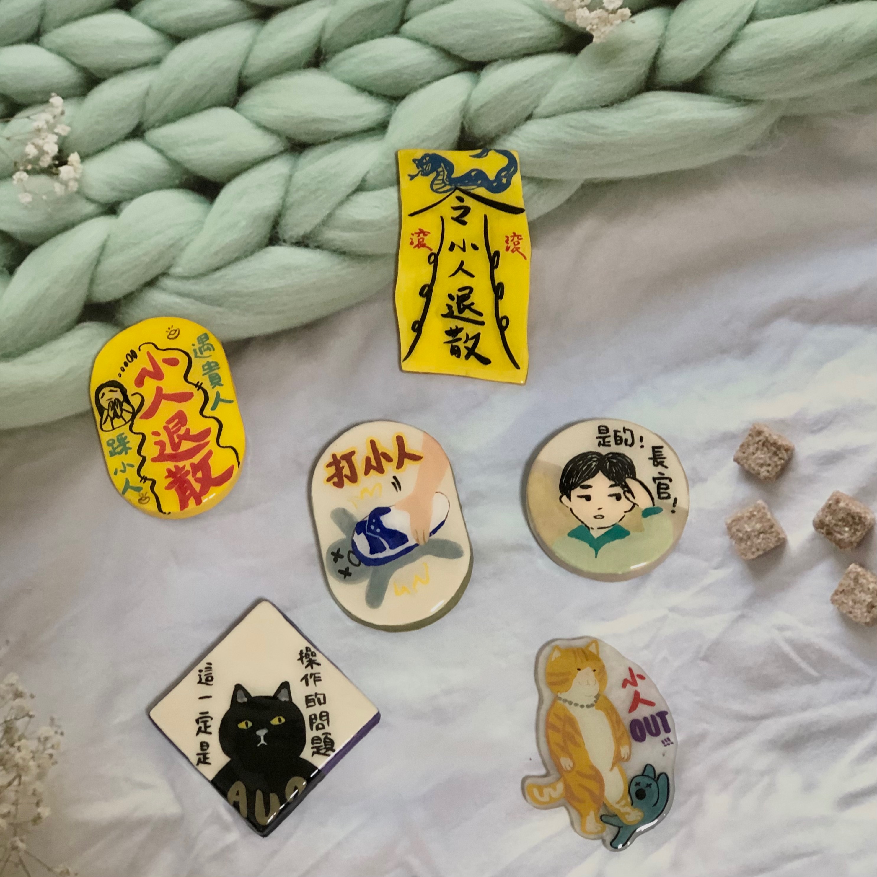 ✦熱縮+石塑土⟢ 怨念很深系列