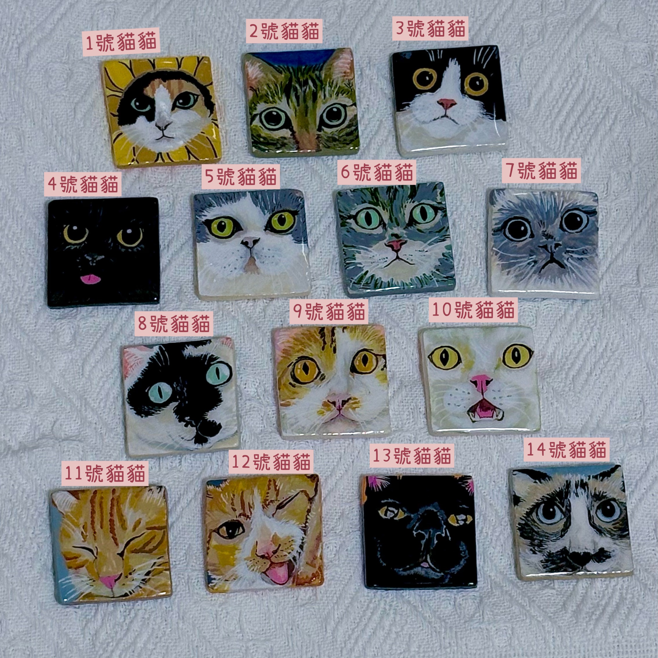 𖦞石塑土𖦞 畫你的寵物-小方塊系列週年慶特價