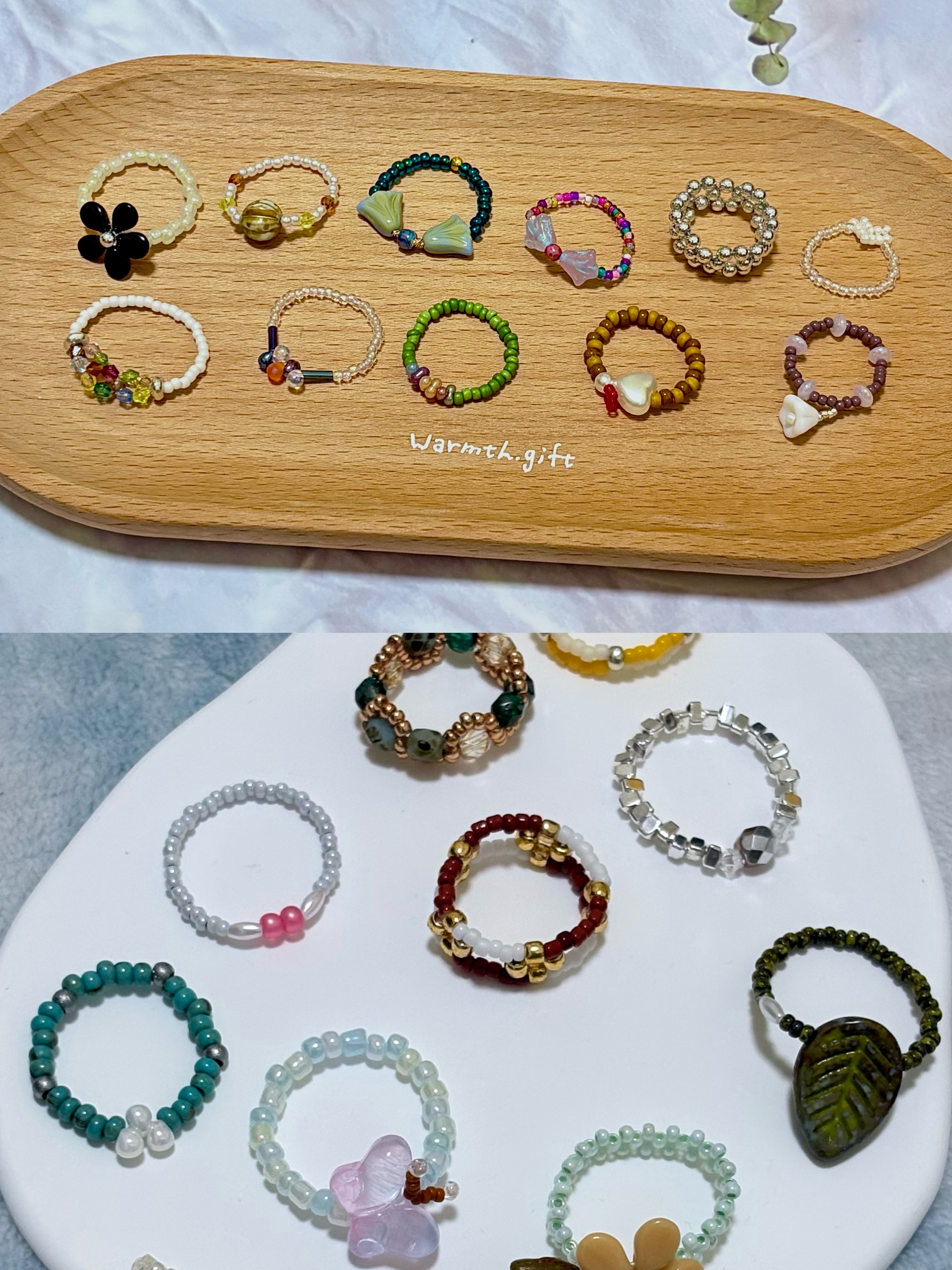 為妳的生活帶來一點獨特✦串珠戒指