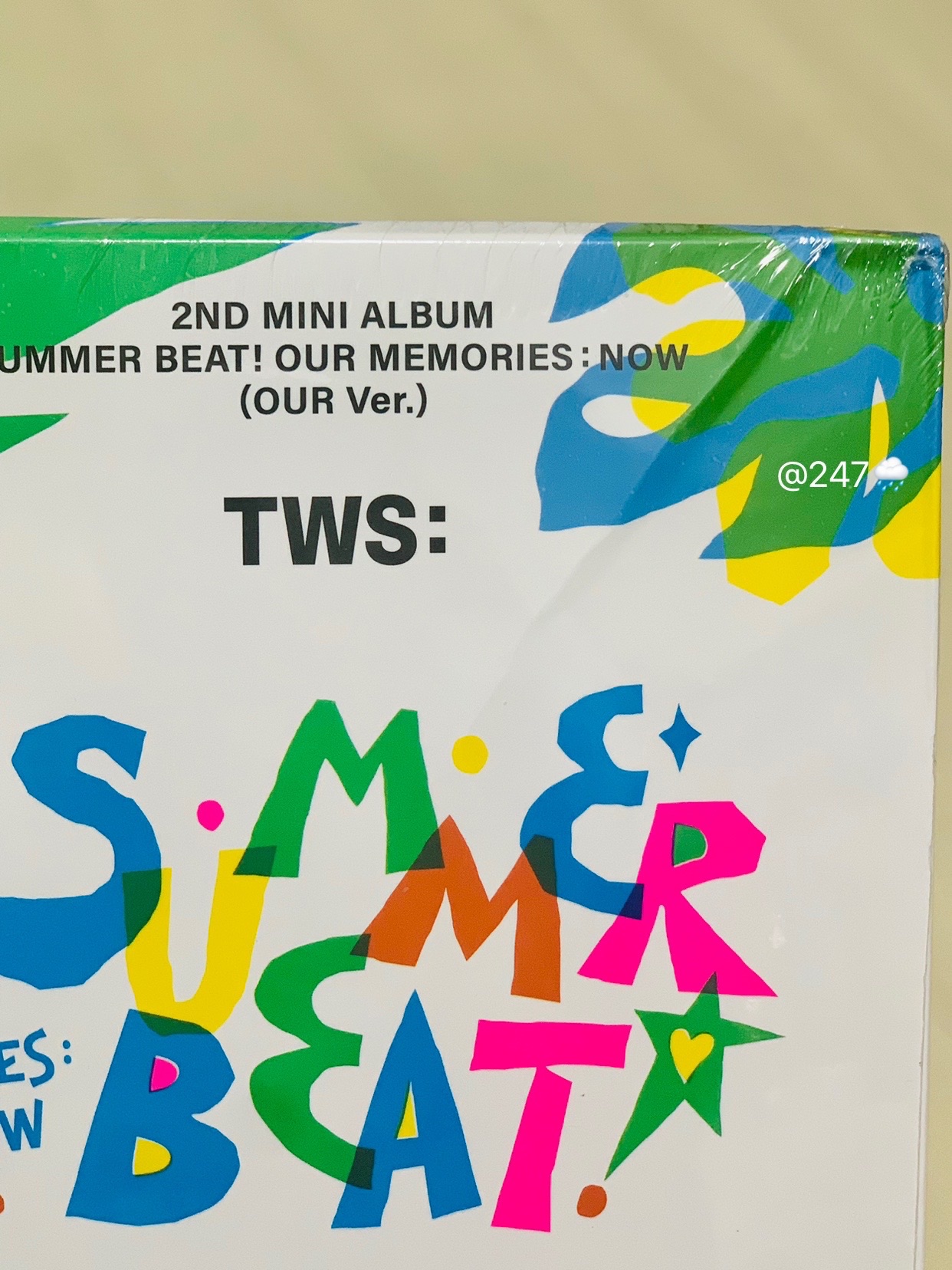 TWS 迷你二輯 明顯盒損未拆專，可點開圖片看物況