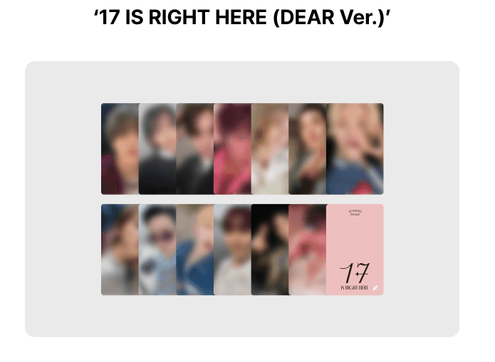 17 IS RIGHT HERE LD 感謝祭