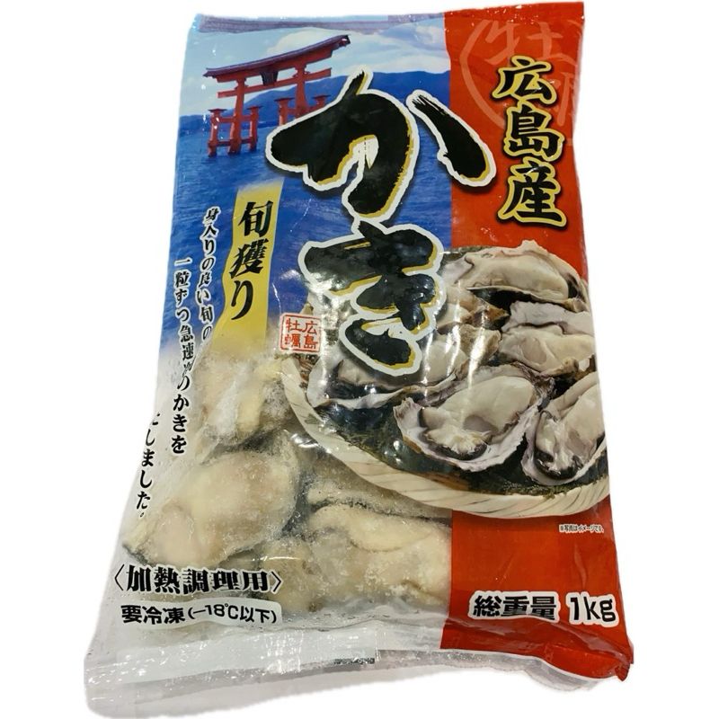 日本2L廣島生蠔肉1000g（25-35粒）