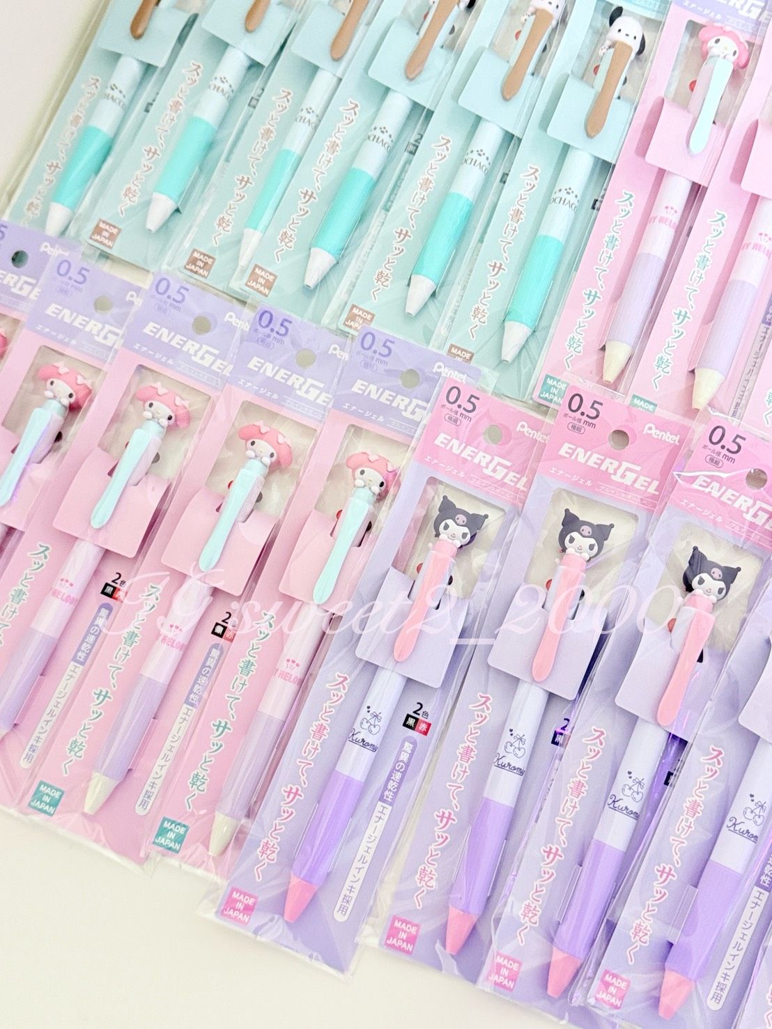 [現貨]日本三麗鷗雙色造型公仔趴趴造型 原子筆（（闆娘有買 很好寫!!!不只有好看＞＜））