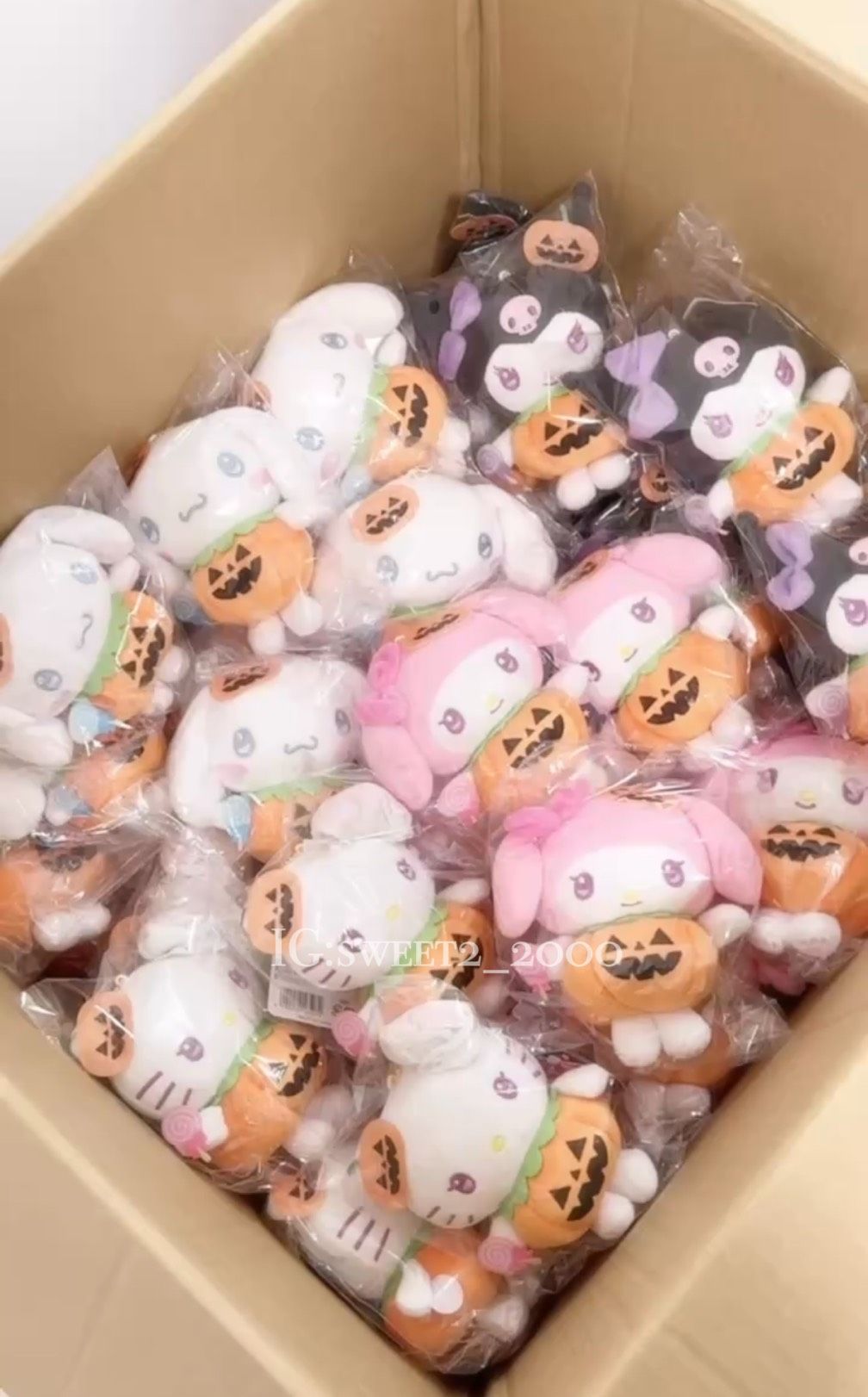 [現貨]日本三麗鷗萬聖南瓜系列吊飾