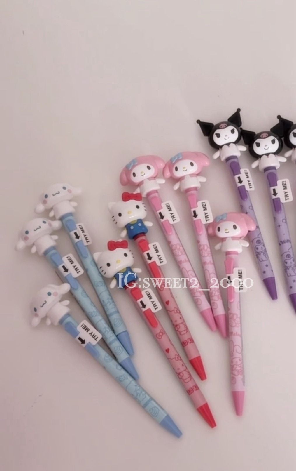 [現貨]必買!!!!日本三麗鷗造型加油筆（手會搖擺）