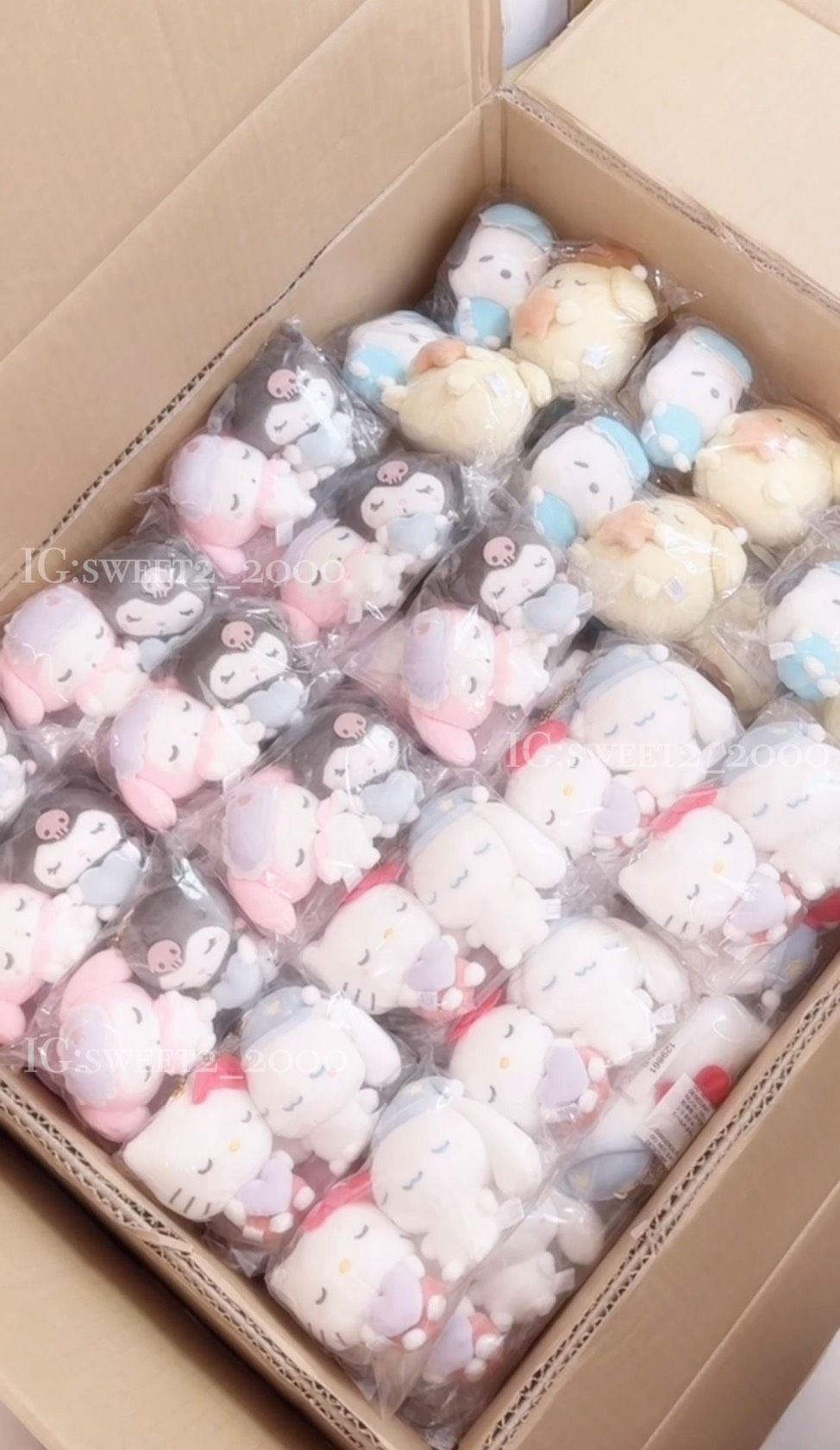 [現貨]日本三麗鷗睡夢系列貼貼吊飾 1+1好划算