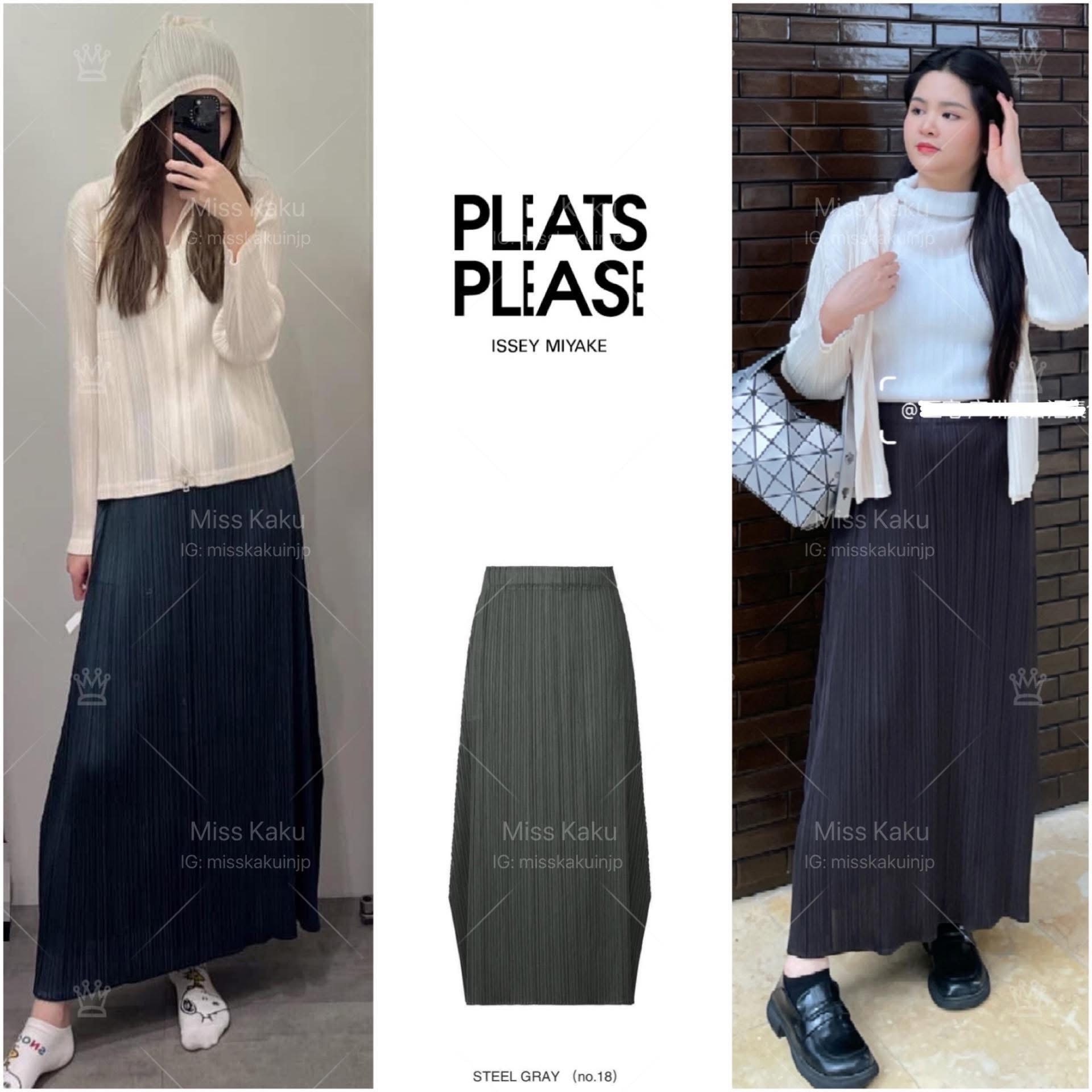 全新三宅一生 PP 造型半裙 JG164