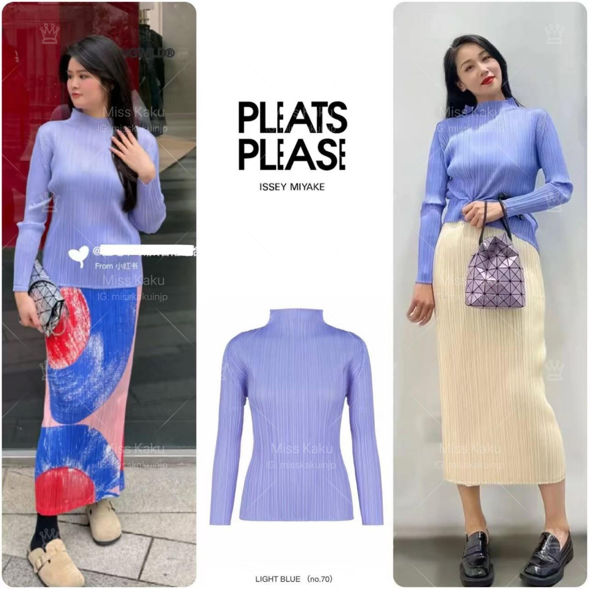 全新三宅ㄧ生 PP 基本款漾彩長袖上衣 JK804