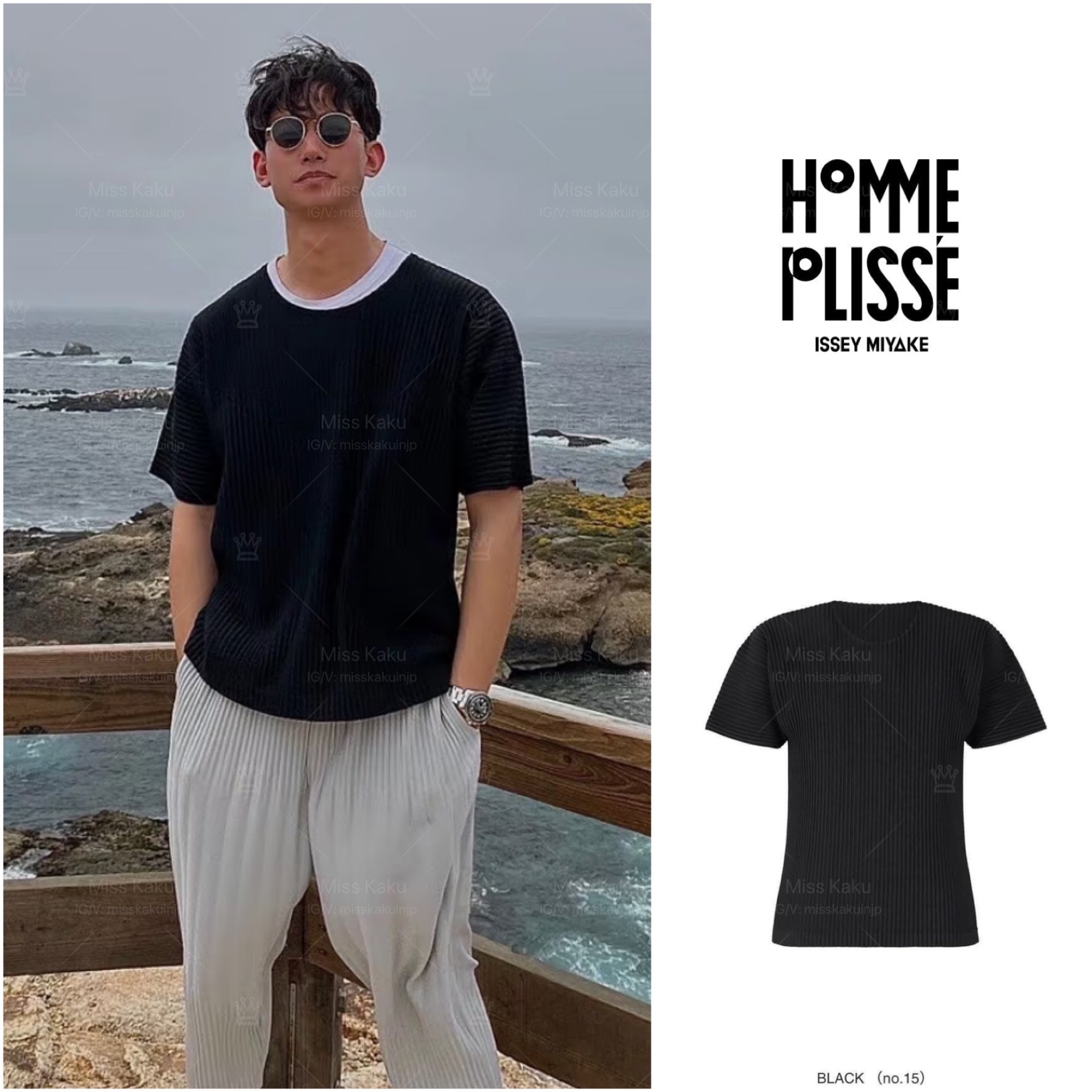 全新三宅ㄧ生 HP 基本款短袖上衣 JK520/JK420