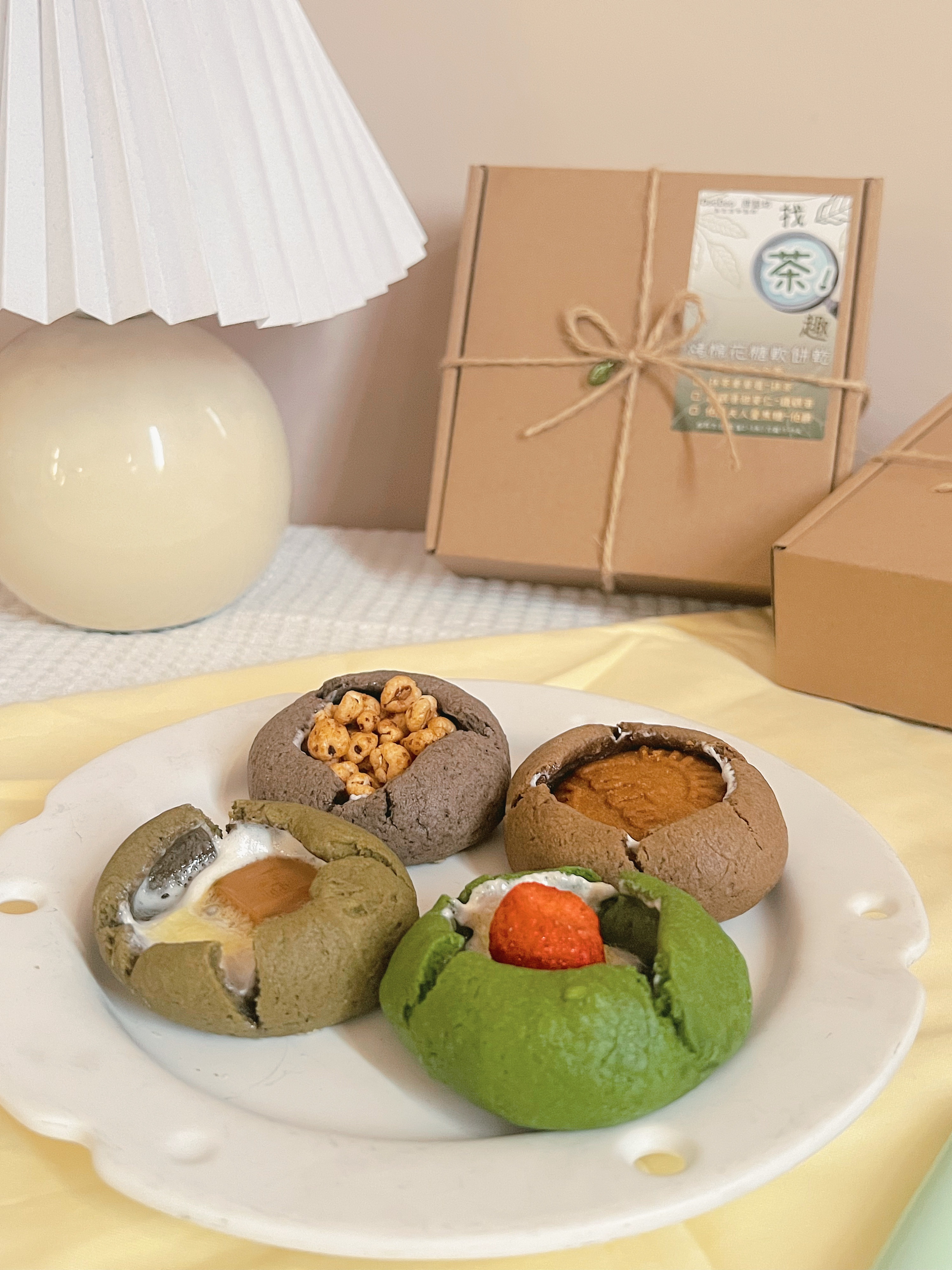 🔍找茶趣禮盒 軟餅乾四入組🍃