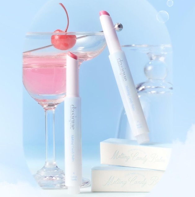 DASIQUE Melting Candy Balm 天空藍按壓式唇膏