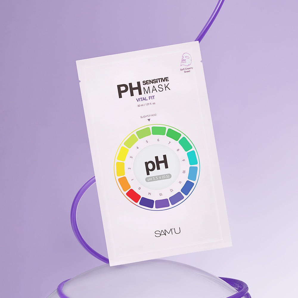SAM’U PH Sensitive Mask （Vital Fit） 膠原蛋白緊緻面膜