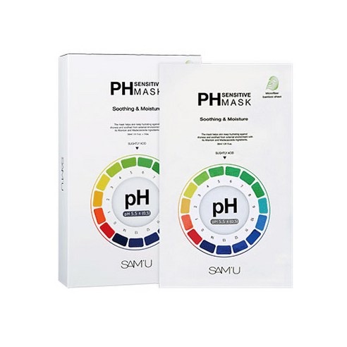 SAM’U PH Sensitive Mask 舒緩保濕面膜