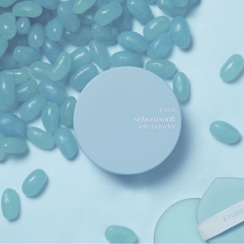 Etude House Sebum Soak Jelly Powder 升級果凍蜜粉餅 容量:8g