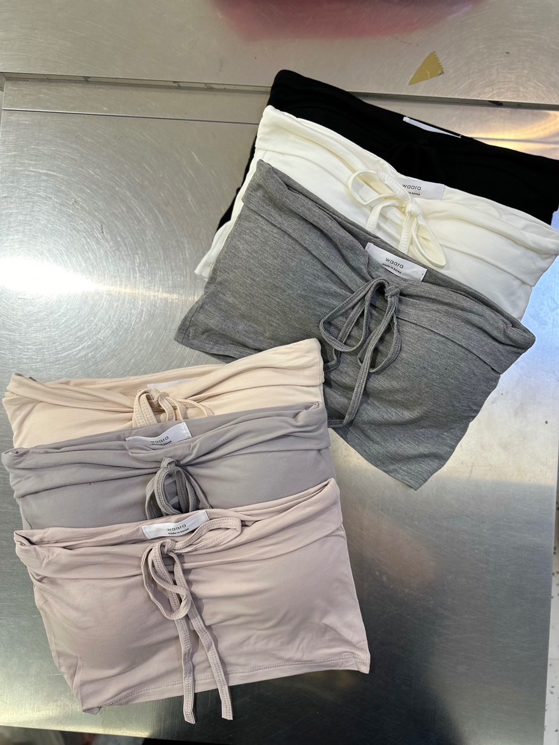 夏日必備單品 莫代爾棉 綁帶平口Bra Top