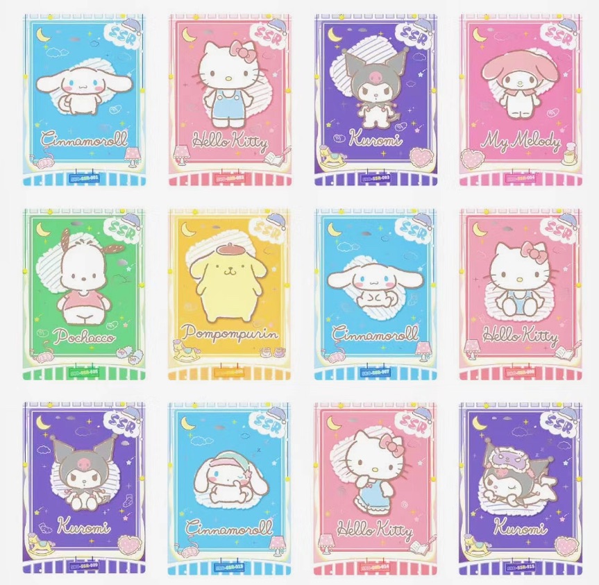 第一彈SSR卡（選人物不挑款）（無卡膜）