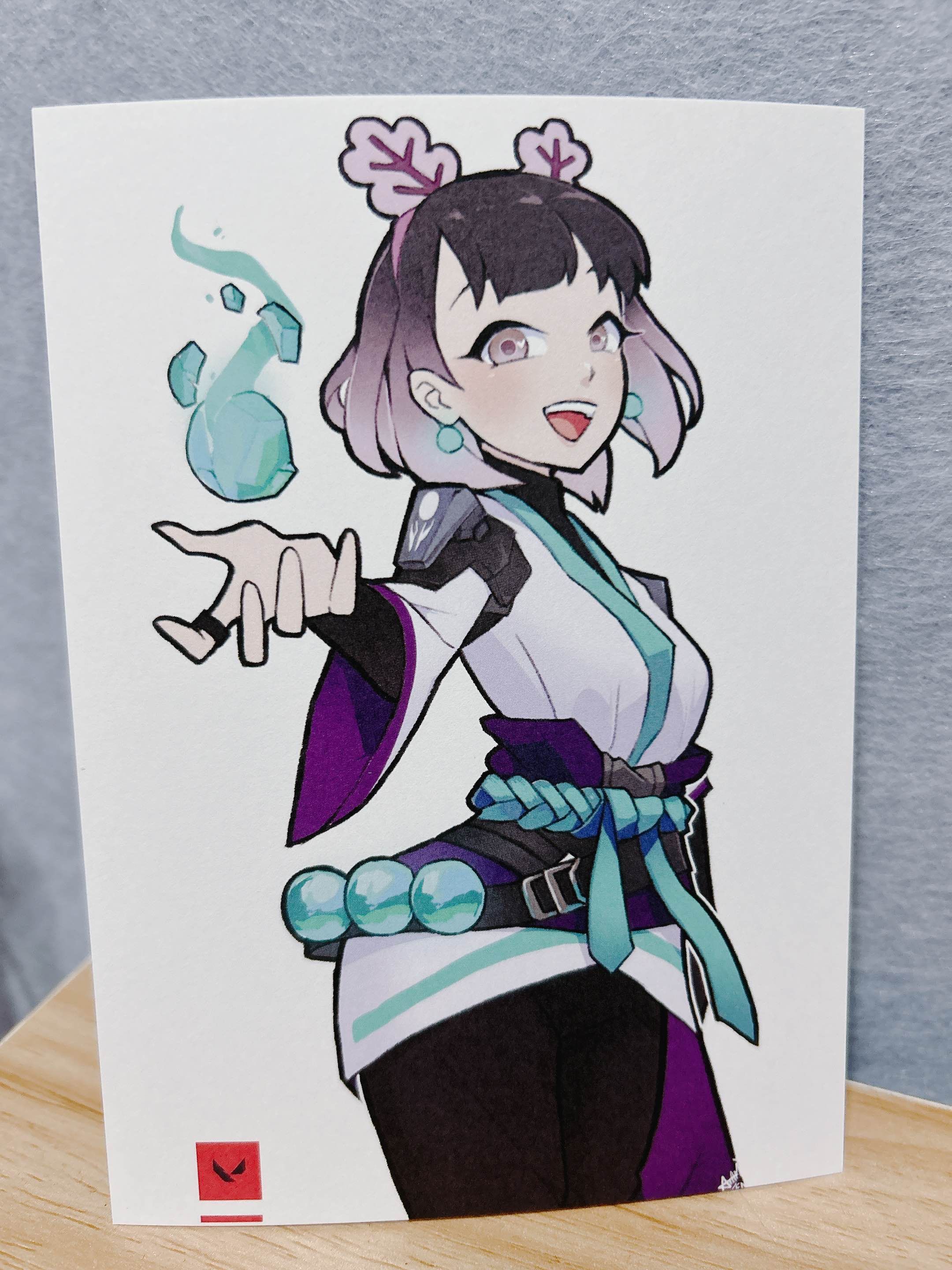 小箱明信片-Sage Skin