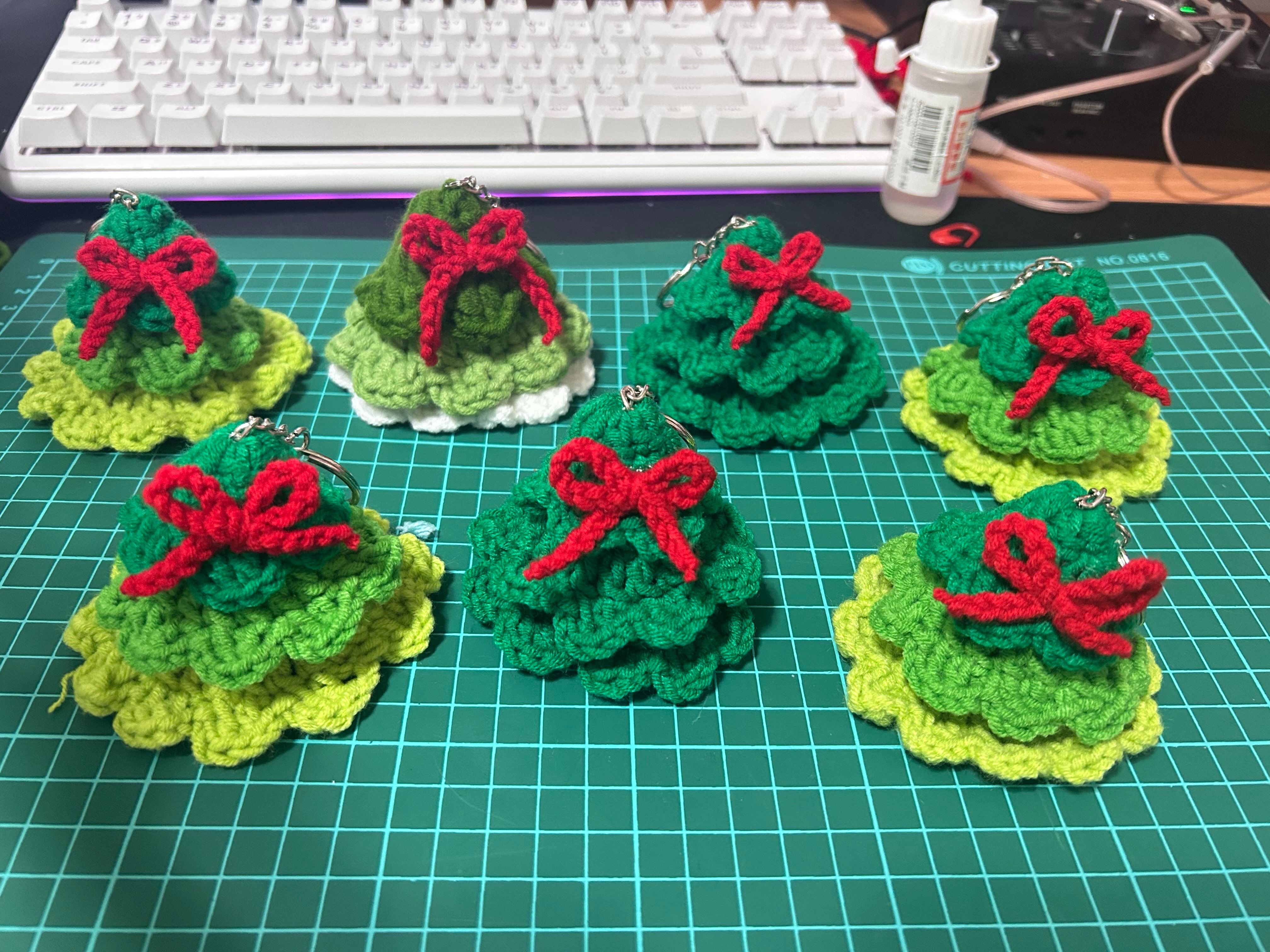 小箱手作聖誕樹