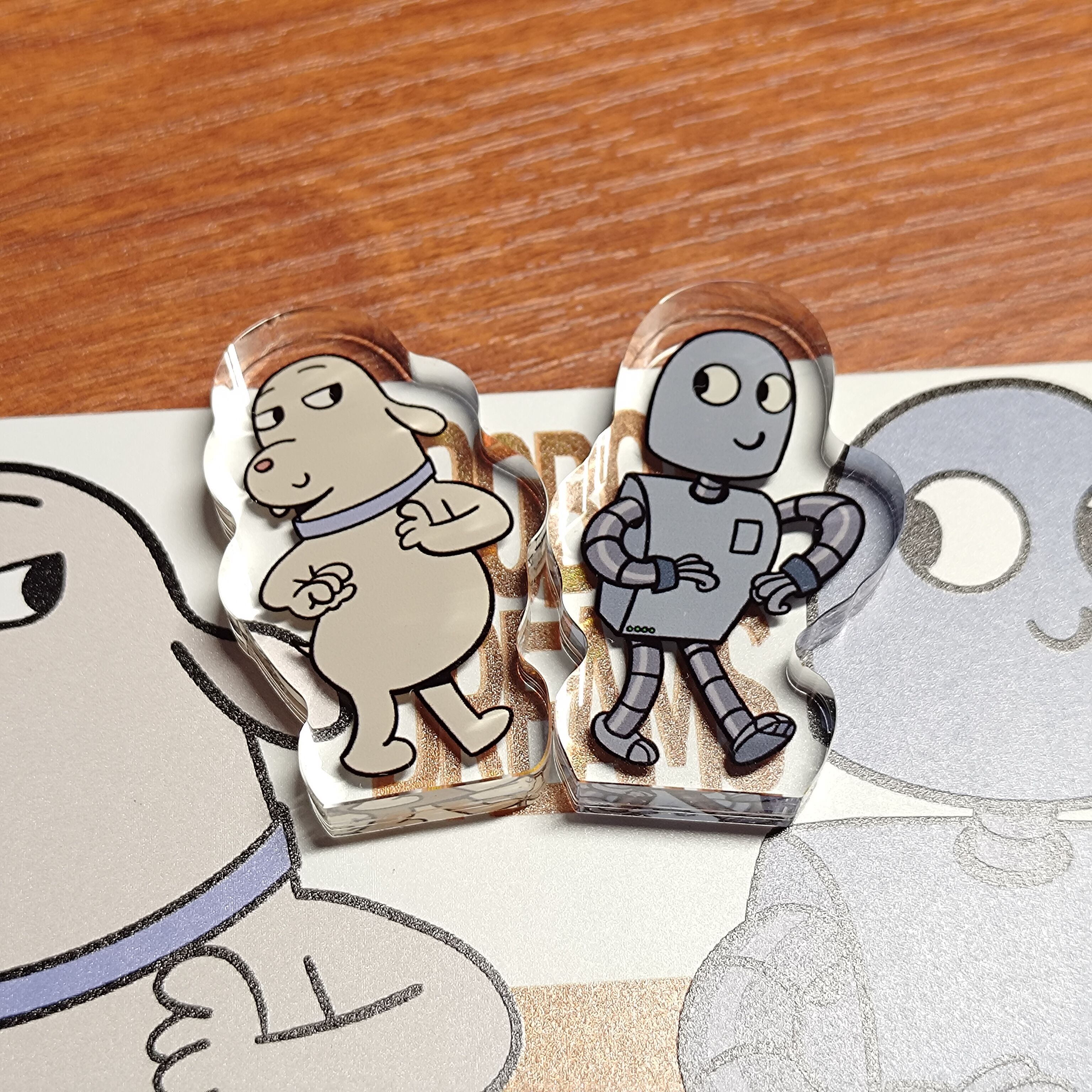 AMICA ＆DOG 8mm 壓克力飯友