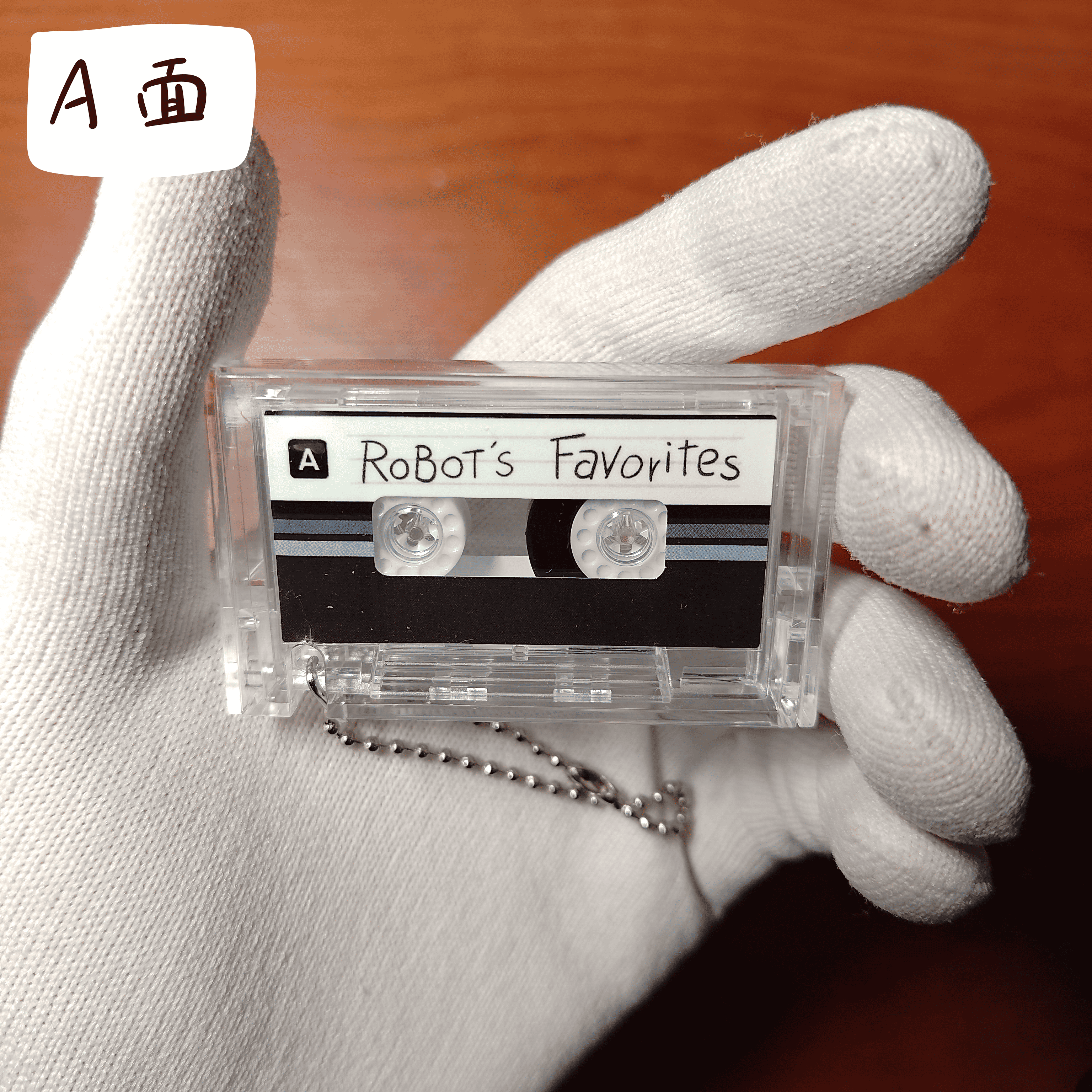 壓克力錄音帶吊飾