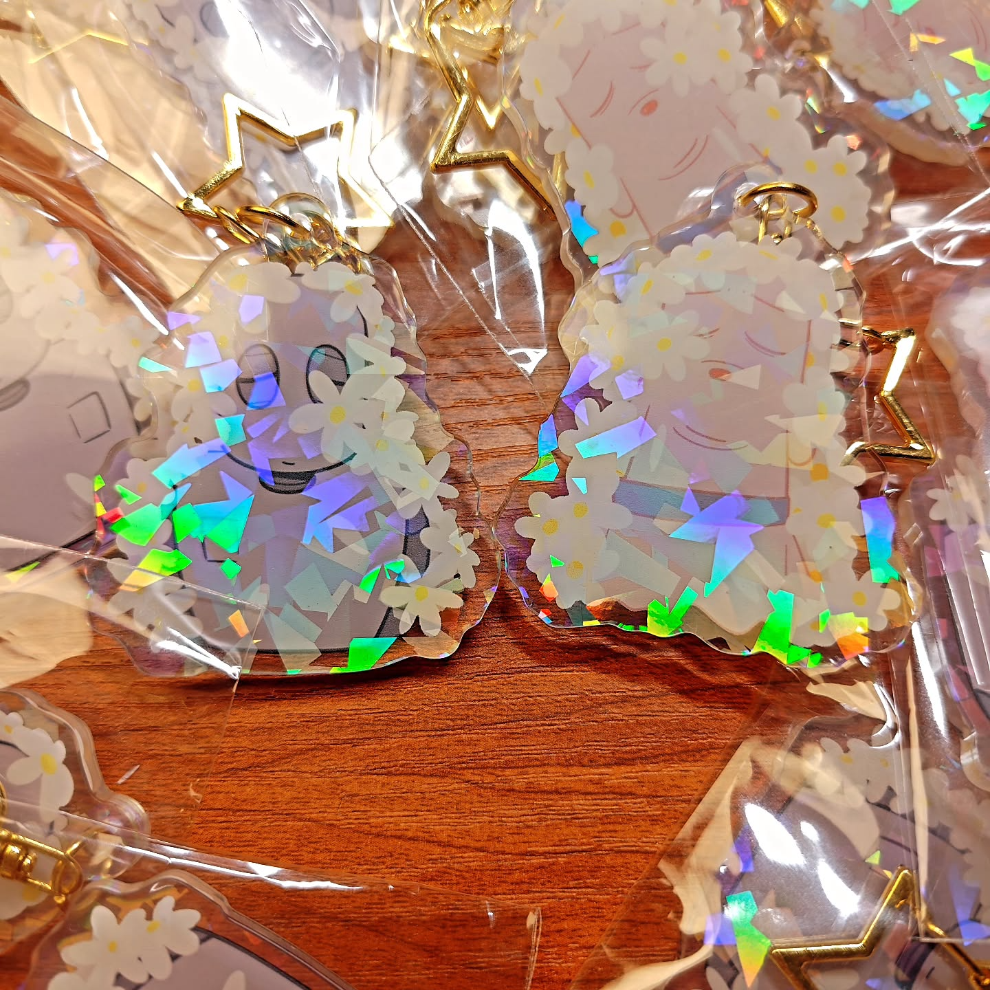 碎鑽壓克力吊飾 DOG＆AMICA