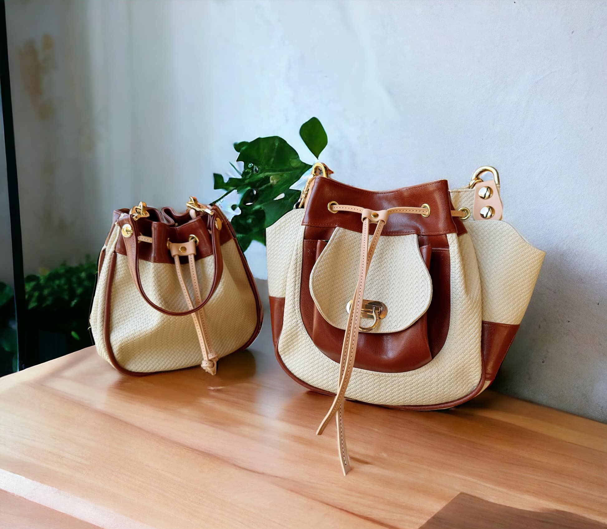 千年閨蜜水桶包+迷你閨蜜（非完成品）（無材料包）