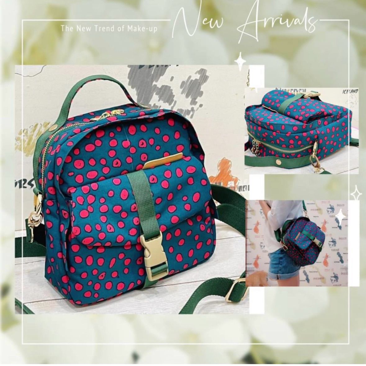 香港走走側背包（非完成品）（無材料包）