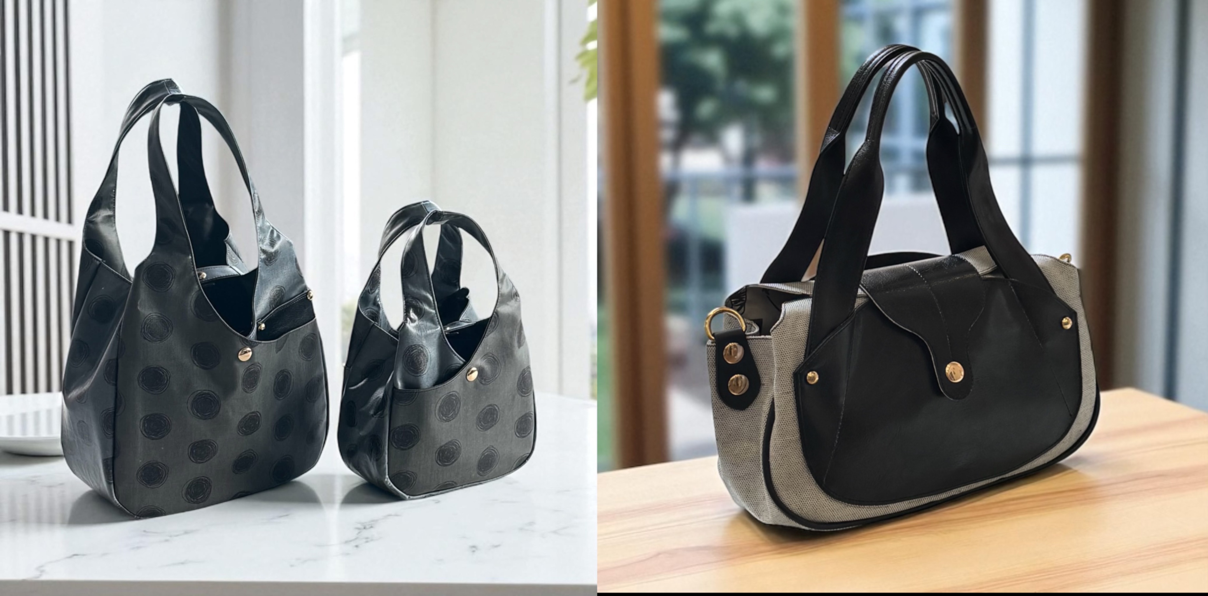 米菲大+小袋+波波提包紙型影片