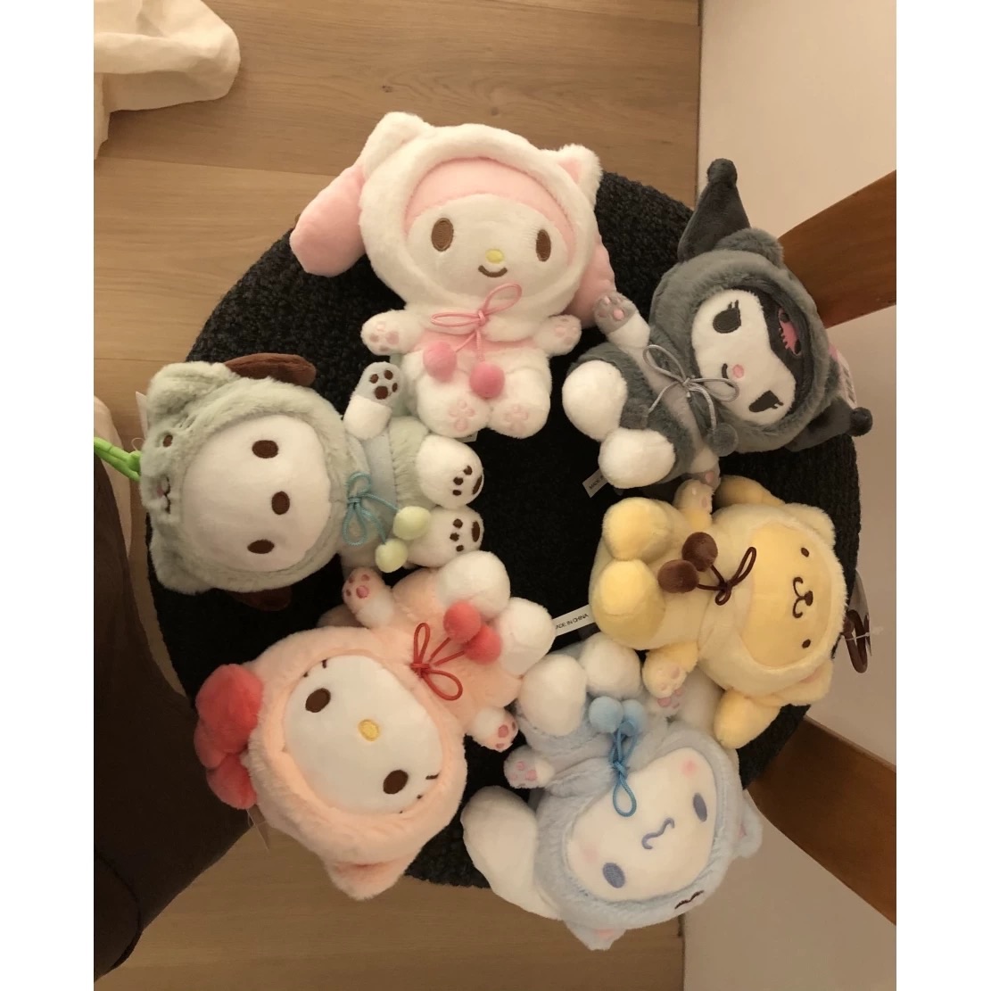 13cm 貓貓頭套三麗鷗 🐈‍⬛