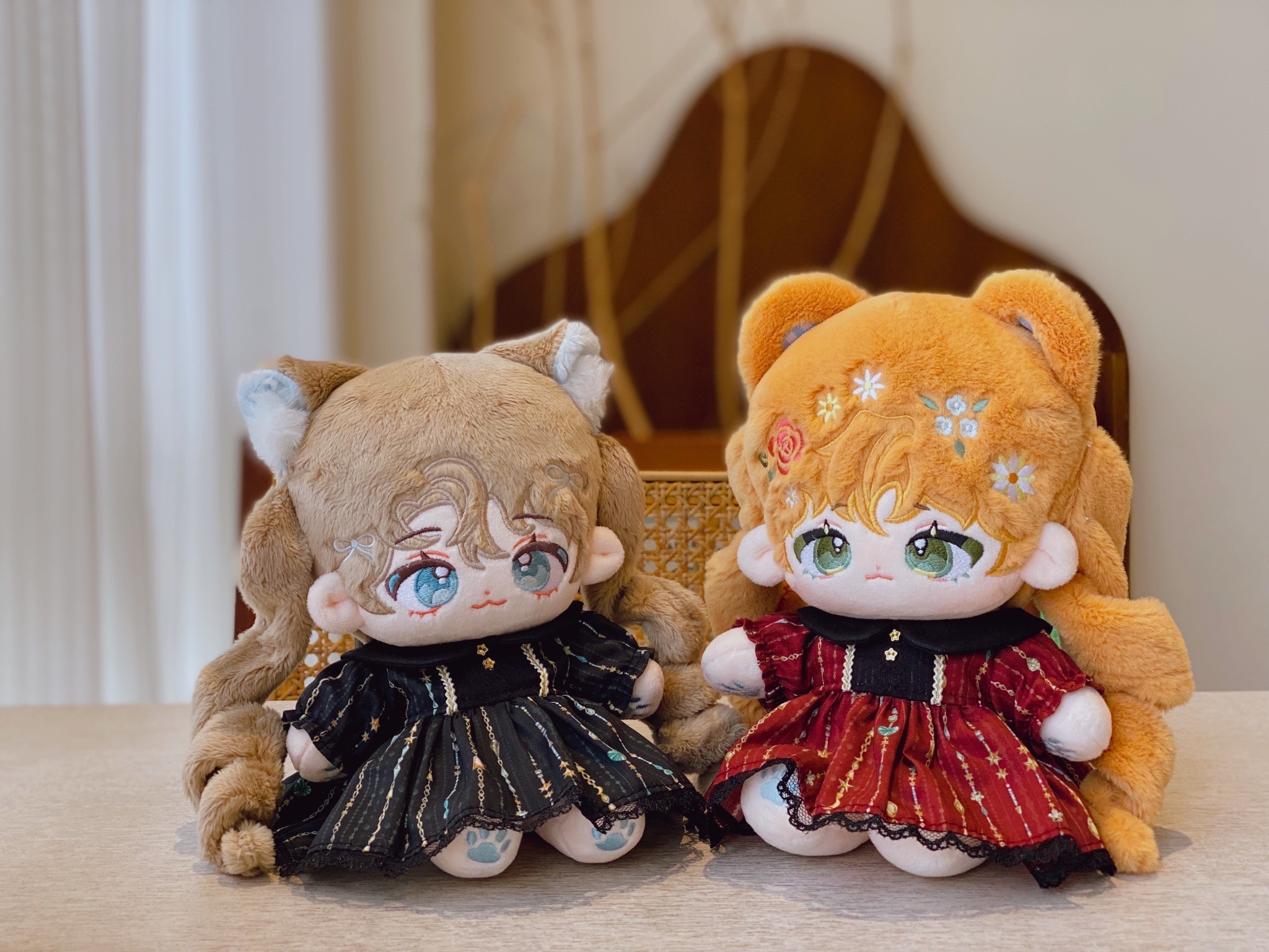 20cm 星月戀 紅色 小胖手作