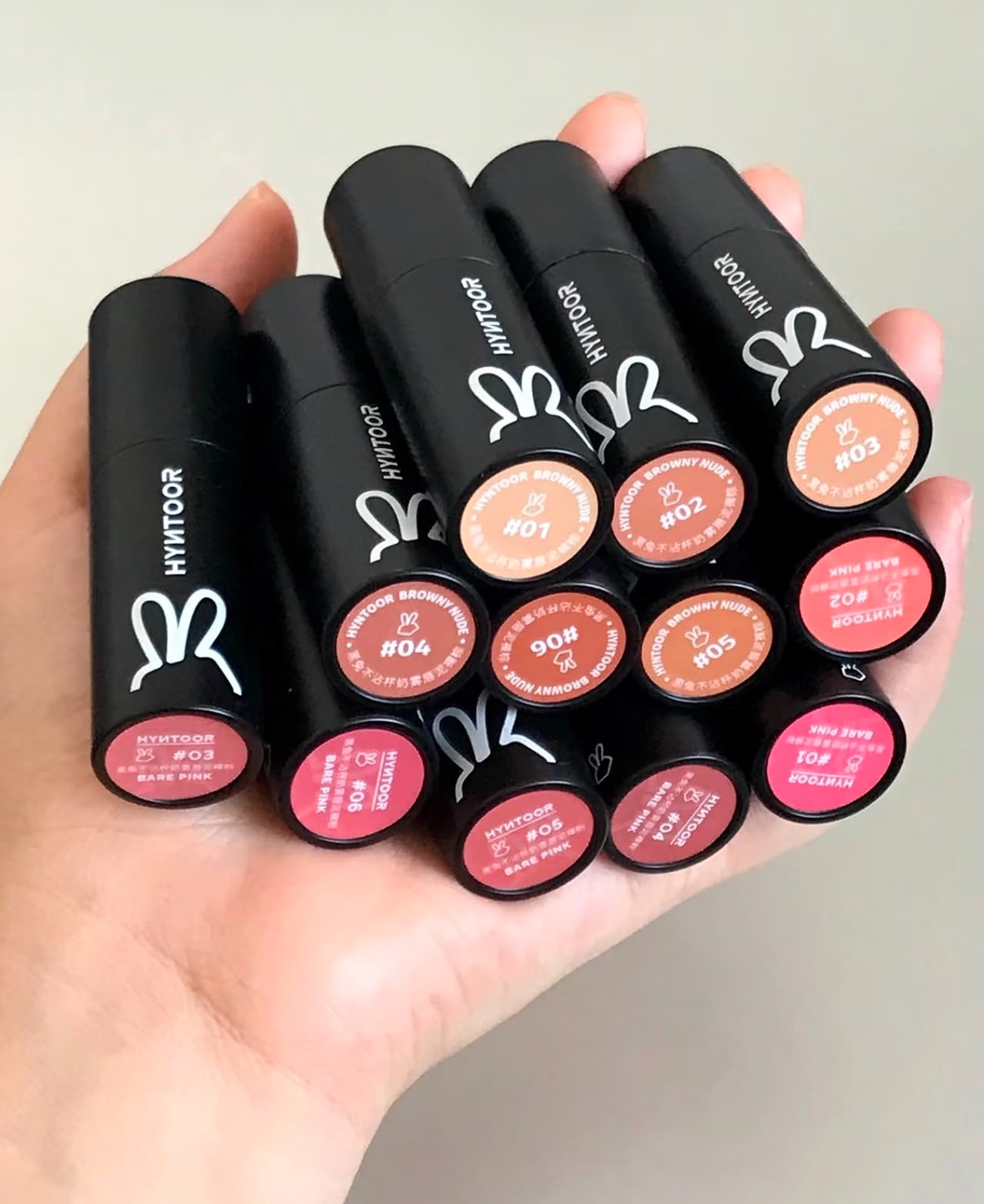 HYNTOOR黑兔小黑管脣泥唇釉