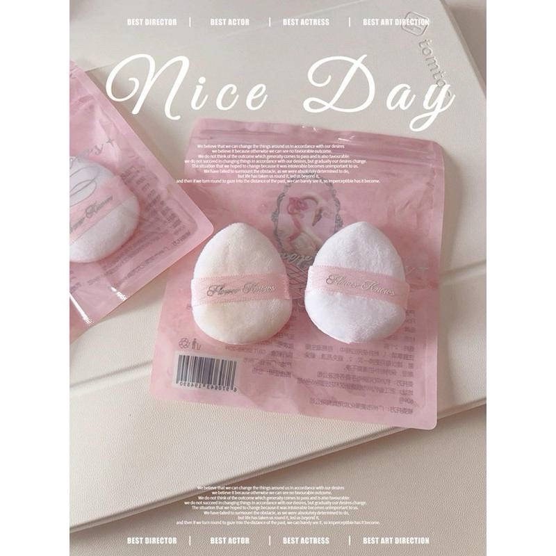 Flowerknows花知曉植絨拇指粉撲