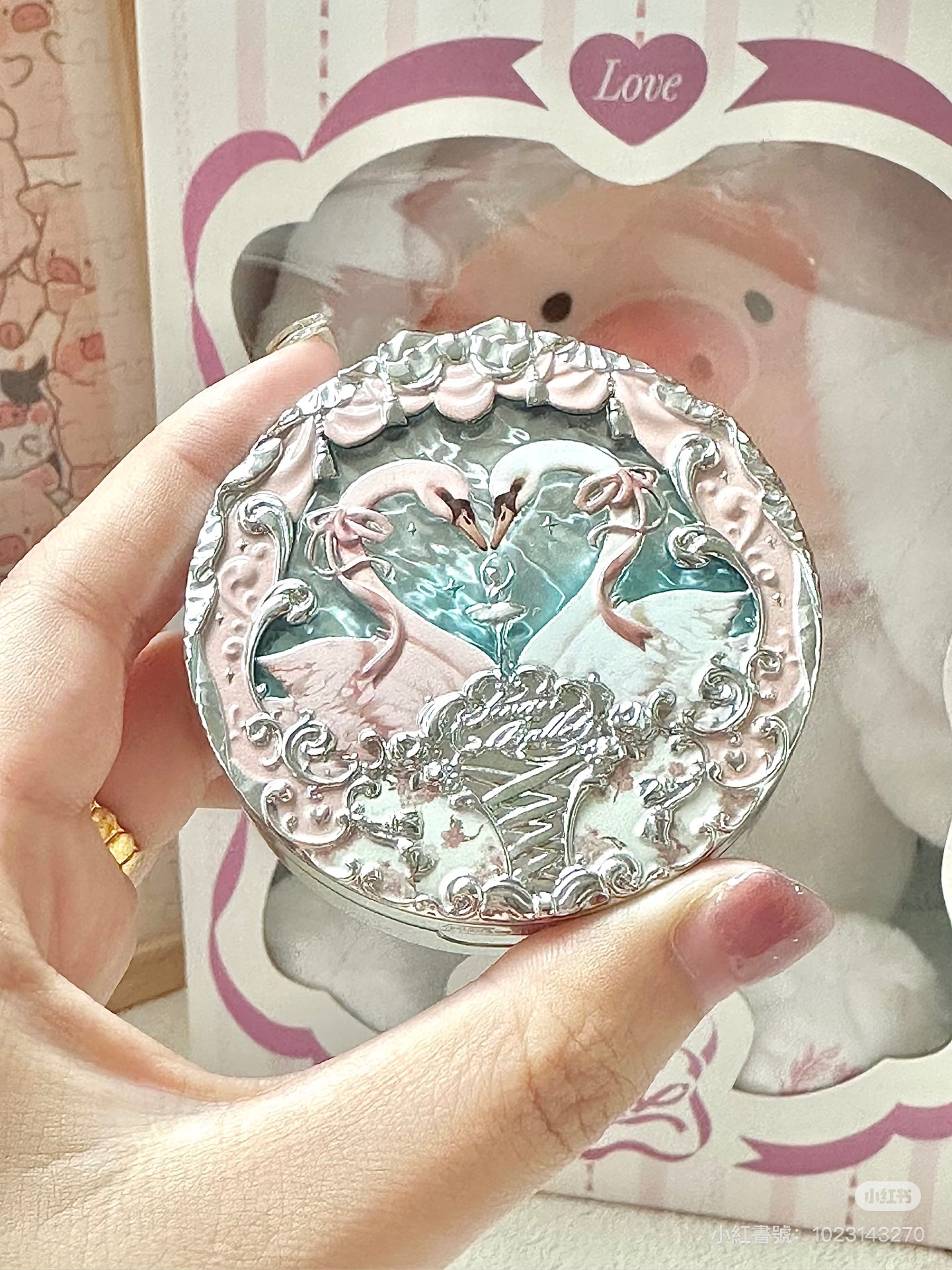 花知曉天鵝芭蕾腮紅