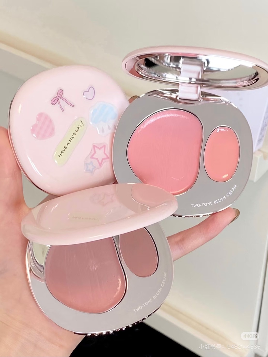 Foreverkey水光雙色腮红